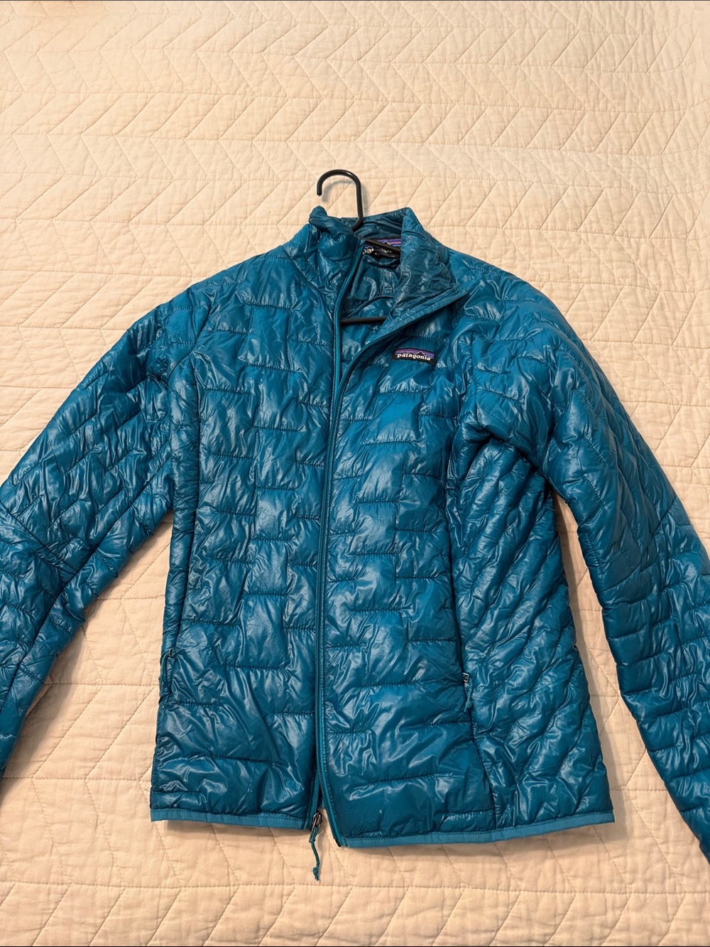 Like New! Patagonia Teal Quilted Lightweight Puffer Jacket
